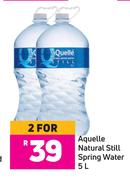 Aquelle Natural Still Spring Water-For 2 x 5L