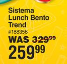 Sistema Lunch Bento Trend 