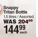 Snappy Tritan 1.5Ltr Bottle Assorted-Each