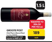 Groote Post Old Man's Blend Red-1.5L Each