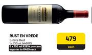 Rust En Vrede Estate Red-750ml Each