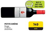 Petite Sirene Rouge-750ml Each