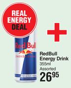 Redbull Energy Drink Assorted-355ml