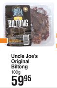Uncle Joe's Original Biltong-100g