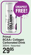 Primal BCAA+ Collagen Carbonated Drink Assorted-300ml