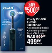 Oral B Vitality Pro 300 Electric Toothbrush-Each
