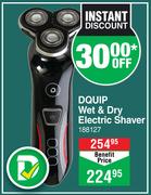 Dquip Wet & Dry Electric Shaver