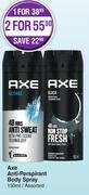 Axe Anti Perspirant Body Spray Assorted-150ml