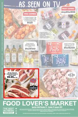 Food Lovers Market Kwa-Zulu Natal : Summer Carnival (25 January - 31 January 2021), page 20