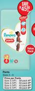 Pampers Premium Care Pants Sizes 3-6-For 1