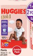 Huggies Pants (Sizes 3-6)-For 1