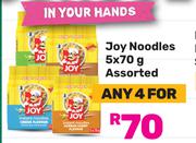 Joy Noodles Assorted-For Any 4 x 5 x70g