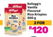 Kellogg's Vanilla Flavored Rice Krispies-For 2 x 500g