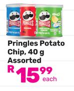Pringles Potato Chip Assorted-40g Each