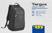 Targus Intellect 15.6 Inch Laptop Backpack (Black) 10124911