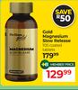 Dis-Chem Gold Magnesium Slow Release 100 Coated Tablets