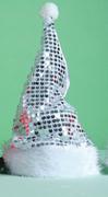 Silver Sequin Hat-Each
