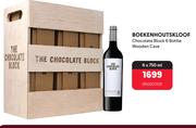 Boekenhoutskloof Chocolate Block 6 Bottle Wooden Case-6 x 750ml