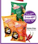 Simba Chips Assorted-120g