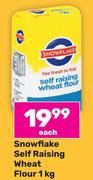 Snowflake Self Raising Wheat Flour-1Kg Each