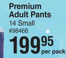 Softi Premium Adult Pants 14 Small-Per Pack
