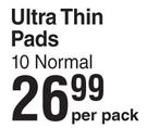 Always Ultra Thin Pads 10 Normal-Per Pack
