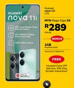 Huawei Nova 11i LTE-MTN Mega Gigs XS