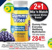 Gummy Vites Everyday Wellbeing Multivitamin 120 Jelly Bears-Each