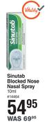 Sinutab Blocked Nose Nasal Spray-10ml