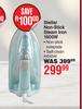 Stellar Non Stick Steam Iron 1600W
