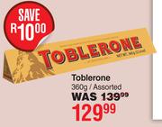 Toblerone Assorted-360g