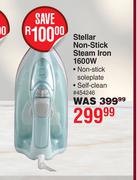 Stellar Non Stick Steam Iron 1600W