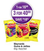 Maynards Gums & Jellies Assorted-60g