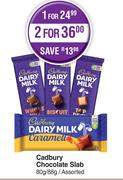 Cadbury Chocolate Slab Assorted-80g/88g