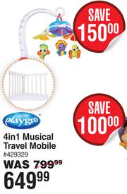 Special Playgro 4 In 1 Musical Travel Mobile m.guzzle .za