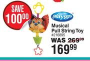 Playgro Musical Pull String Toy