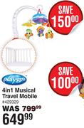 Playgro 4 In 1 Musical Travel Mobile