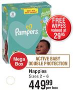 Pampers Nappies Size 2-6-Per Box