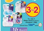 Philips Avent Soothers-Each
