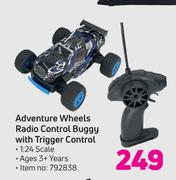 Adventure Wheels Radio Control Buggy With Trigger Control
