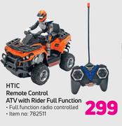HTIC Remote Control ATV With Rider Full Function