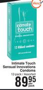 Intimate Touch Sensual Innovations Condoms Assorted-12 Per Pack