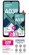 02 x Samsung Galaxy A03 Core 4G Smartphone-On Red Flexi 130 + On Promo 70