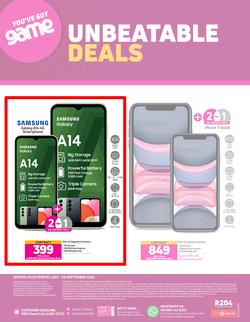 Game Cellular : Vodacom (07 July - 06 September 2023), page 20