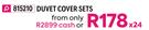 Blanche Luxury 15 Piece Duvet Cover Sets (Double)