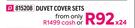 Blanche Deluxe 10 Piece Duvet Cover Sets (Double)