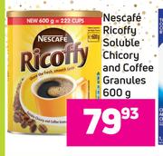 Nescafe Ricoffy Soluble Chicory & Coffee Granules-600g 