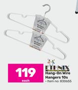 Ethnix Hang-On Wire Hangers-10s Each