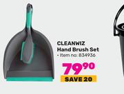 Cleanwiz Hand Brush Set