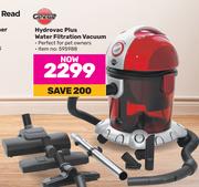 Gensis Hydrovac Plus Water Filtration Vacuum